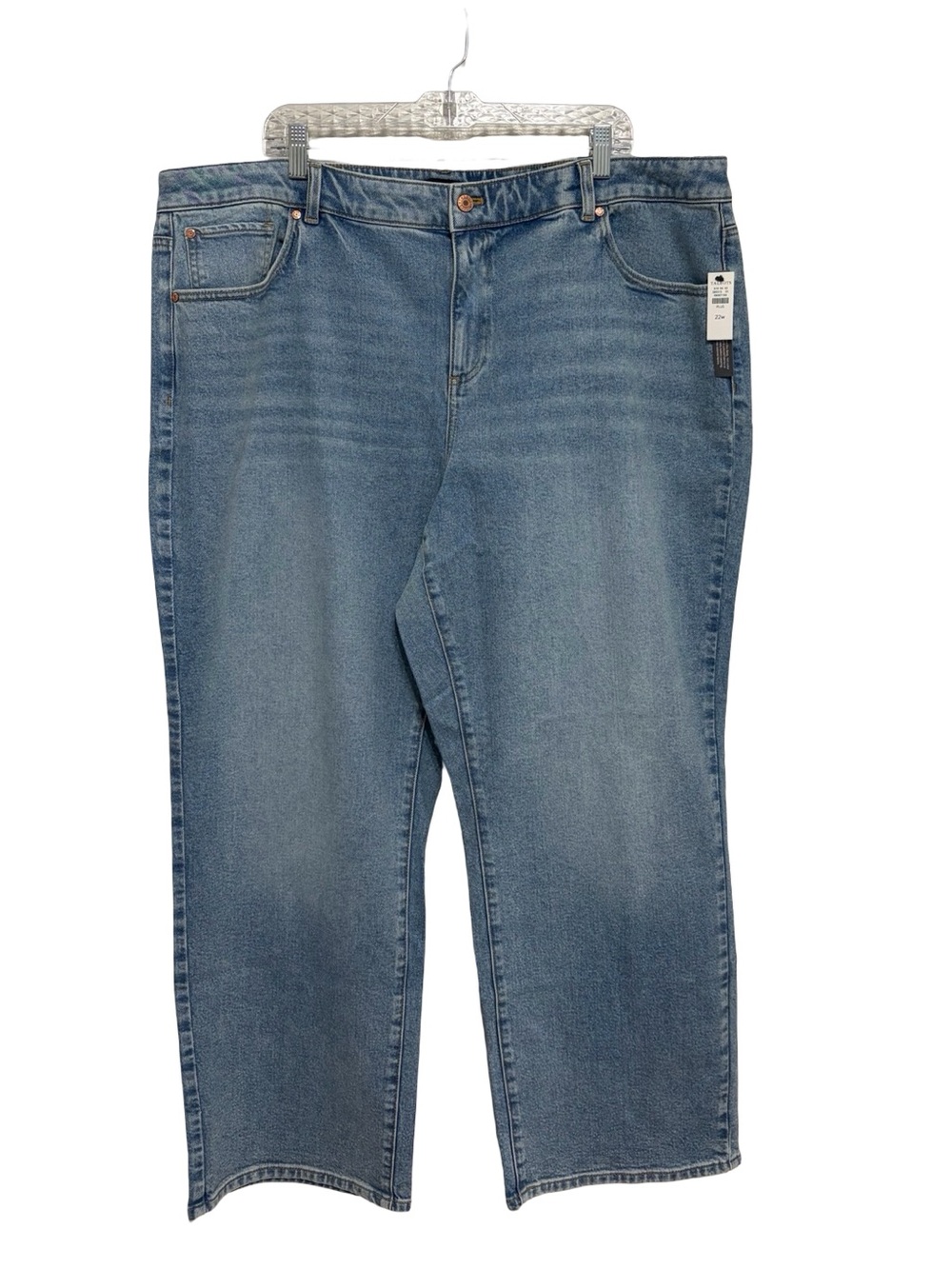 NEW Talbots Classic Jean Trousers in Kirby Wash - Size 22W - Picture 3 of 8